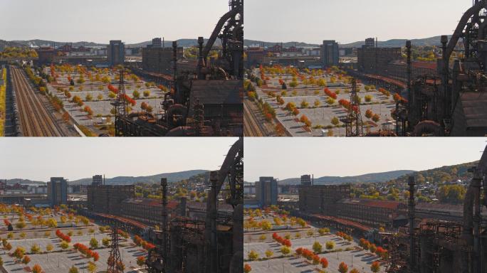 SteelStacks——宾夕法尼亚州伯利恒的一座历史悠久的钢铁厂，现已改建为现代文化中心。由于20