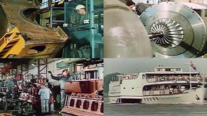 80年代汽车船舶挖掘机重型机械发动机生产