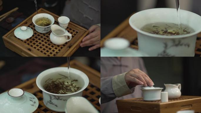 茶艺茶道泡茶喝茶文化传统养身