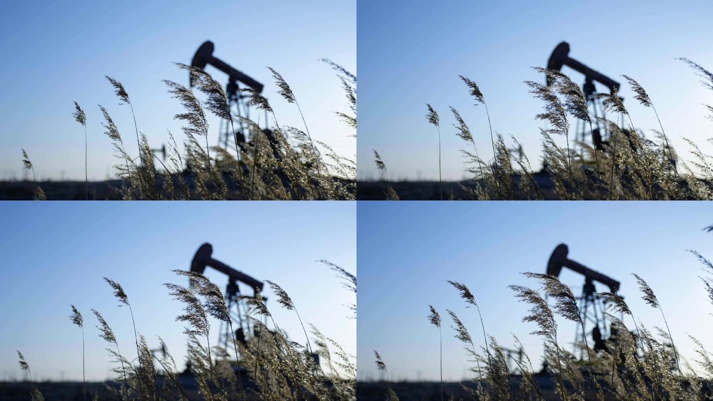 油井 开采石油 大型机械