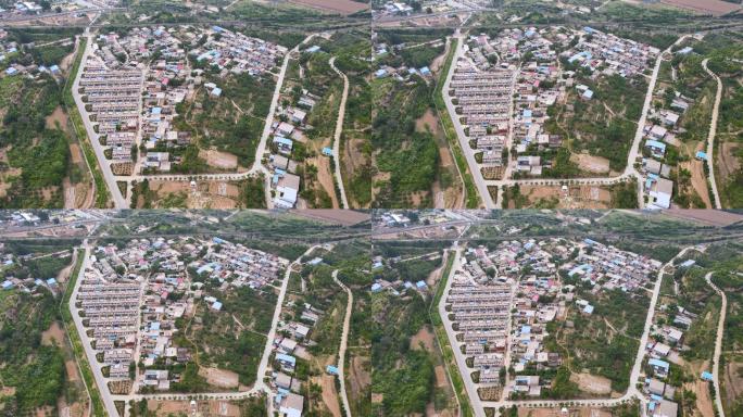 航拍镜头城市大景生态人居建筑C