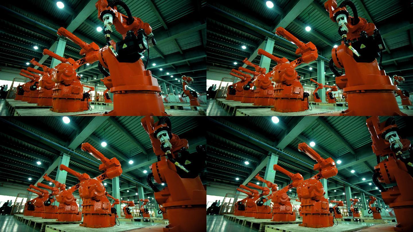 化机械臂 自动化生产线 装配线 无人工厂