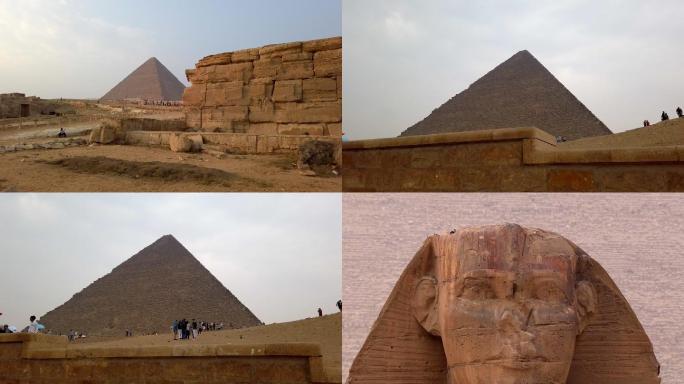 埃及金字塔和狮身人面像