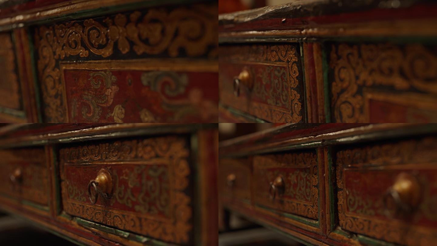 藏式老式木桌