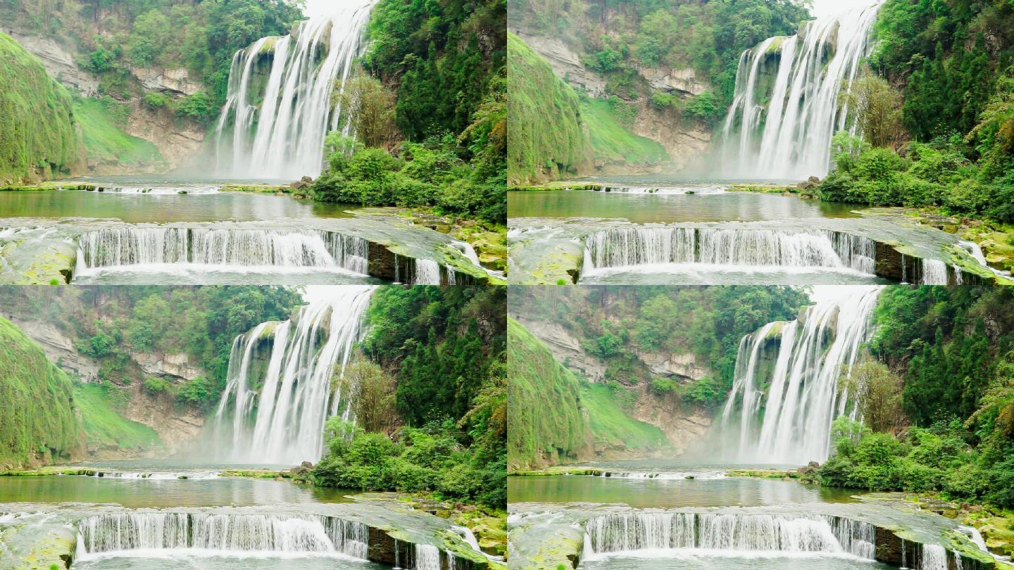 贵州黄果树瀑布大自然风景如画风光大自然