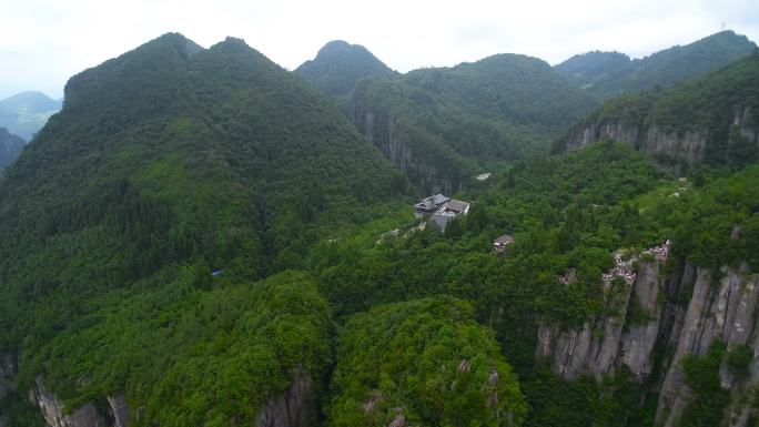 Grand视图 峡谷 风景如画的 斑点 在里面 中国湖北恩施。