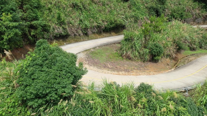 福建 德化 十八格盘山公路 山路 山村