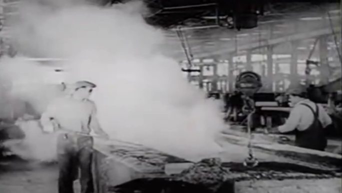 30年代蒸汽机时代的工业企业