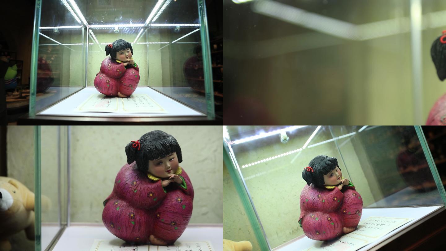 中国娃娃泥塑