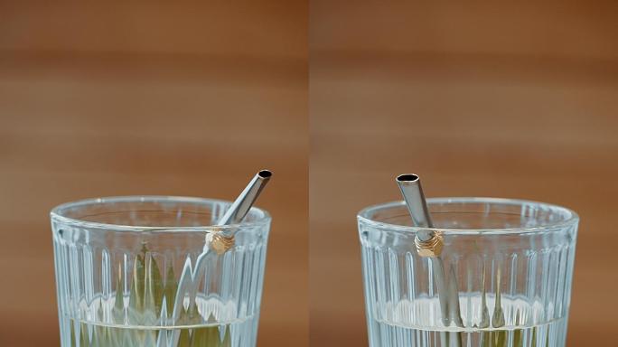 玻璃纺丝柠檬水转动玻璃瓶转动茶杯