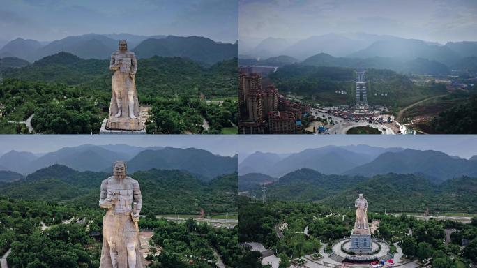 湖南省株洲市茶陵县茶陵茶祖文化公园雕塑