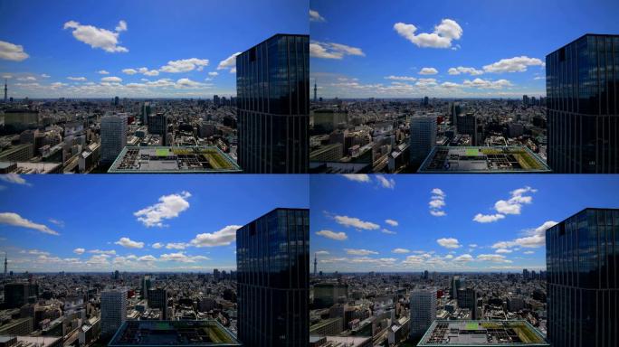 东京航空天际线时间圈视频