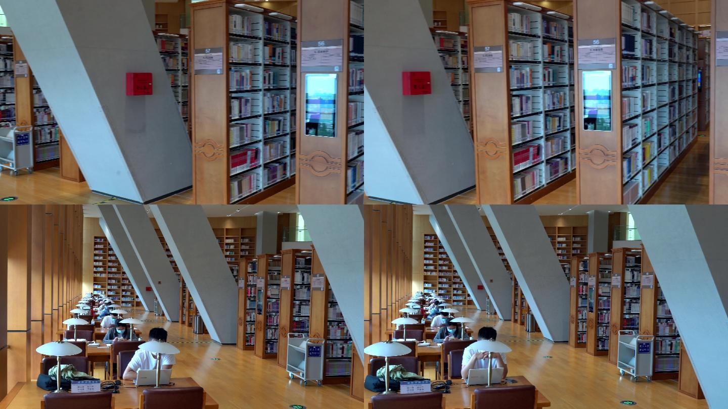 图书馆图书架