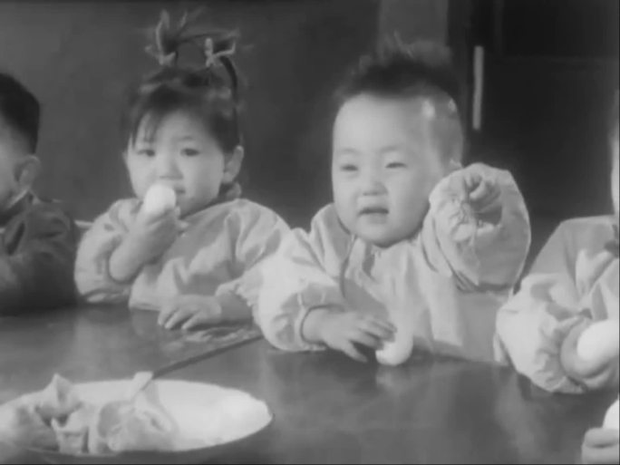 60年代 天津纺织厂幼儿园