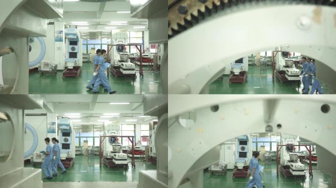加速器生产车间工业4.0医疗设备生产机器
