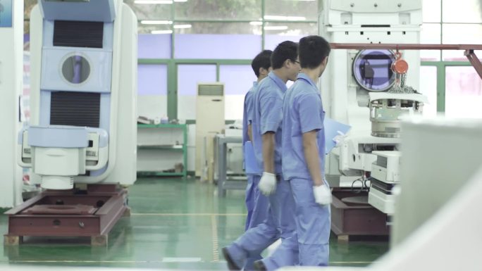 加速器生产车间工业4.0医疗设备生产机器