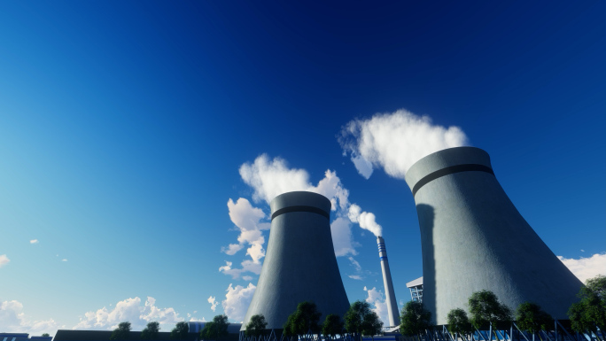 核电站 清洁能源 核能发电 火电