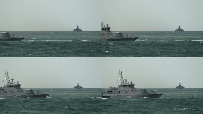 海岸警卫队巡逻艇中国战舰
