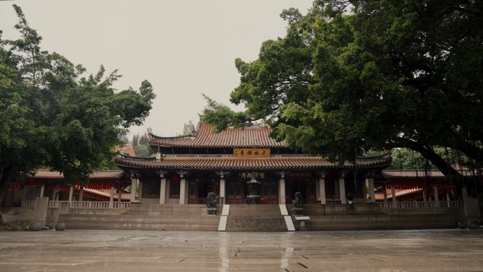 雨中少林寺