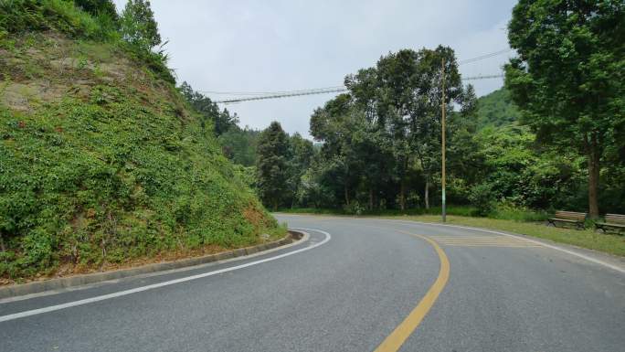 山间公路风景沿途风光