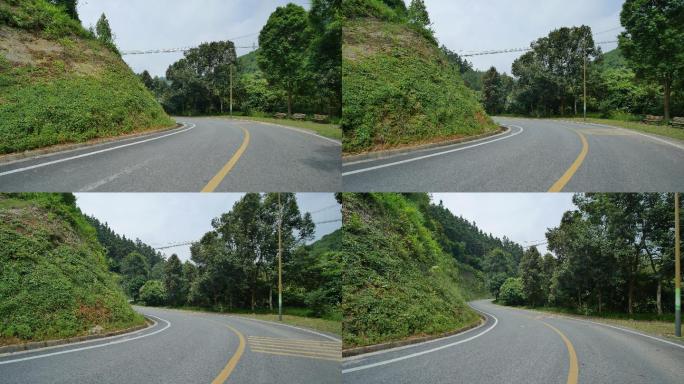 山间公路风景沿途风光