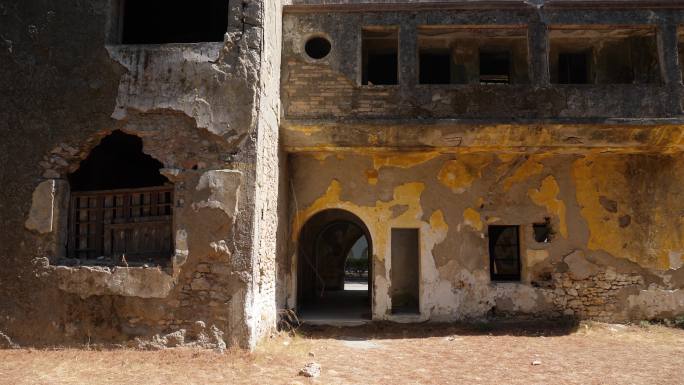 意大利Eleousa村疗养院废弃建筑（希腊罗德斯）