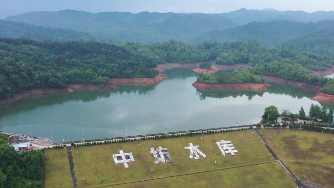 中国江西的水库场景