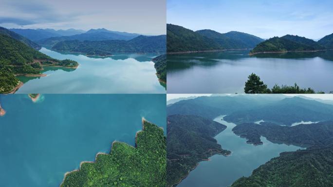 【4k原创】湖南株洲茶陵县东阳湖水库航拍