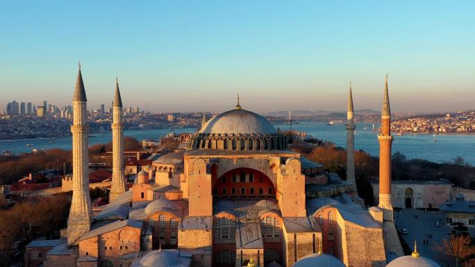 Hagia sophia 4K无人机