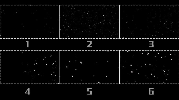 4K大花瓣往瓣左飘落通道视频2（素材）