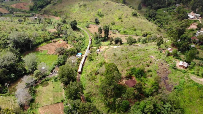 斯里兰卡艾拉高山茶园小火车