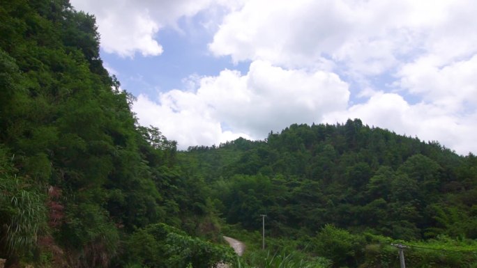 偏僻山区大山视频合集