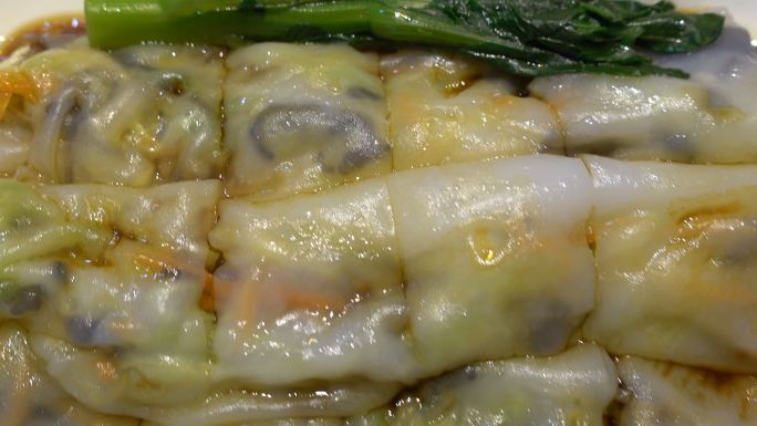 粤菜：清蒸米卷肠粉惠积糍、龙龛糍拉布粉