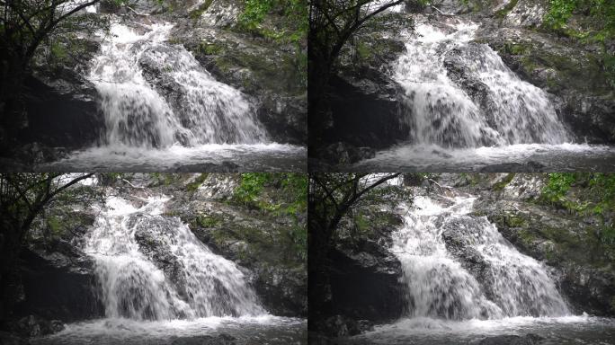 台州温岭梅溪瀑布视频素材C0366