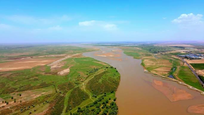 黄河平原-黄河治理生态环境