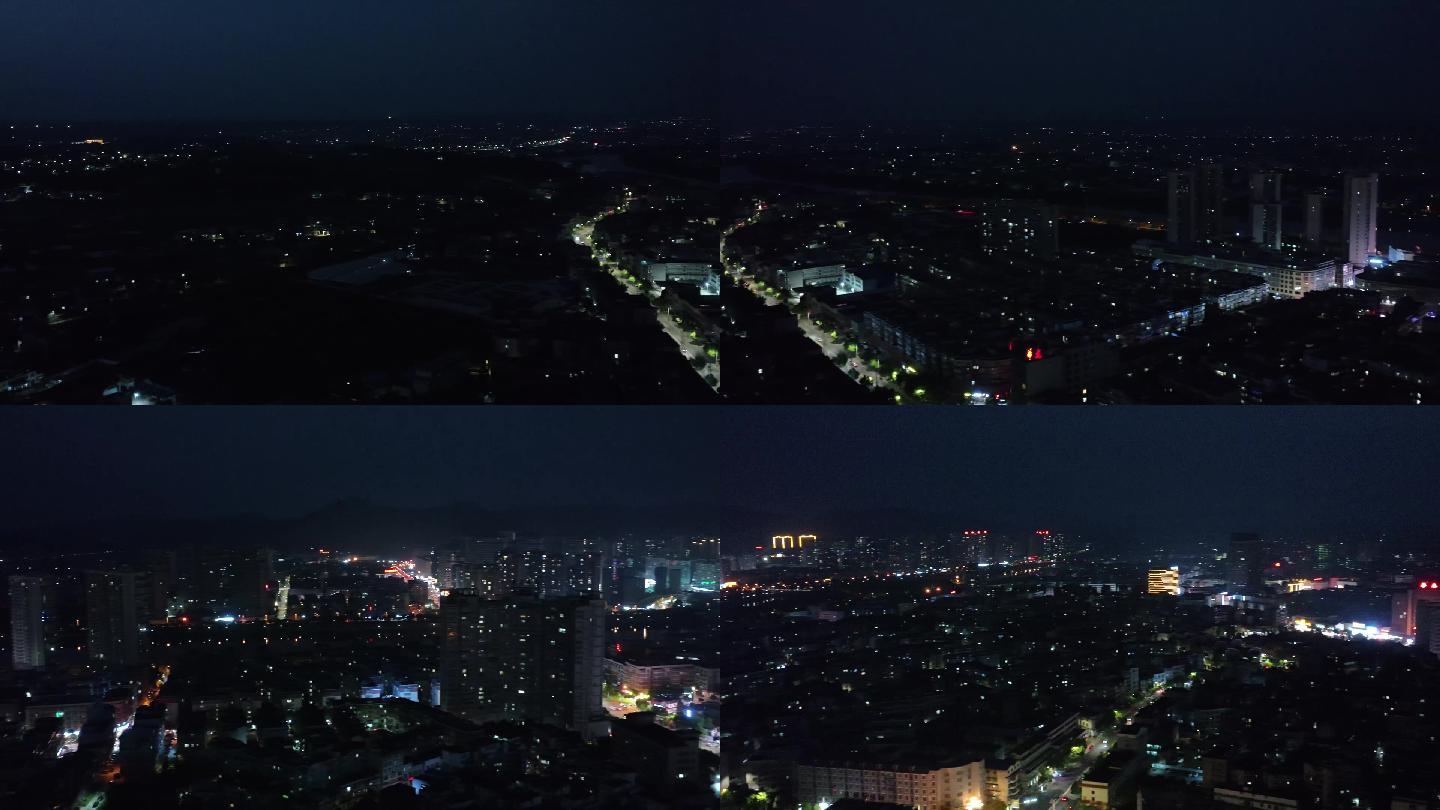 湘乡市城市新貌夜景-2