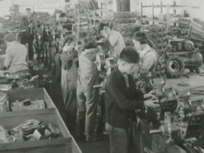 60年代 武汉 拖拉机厂