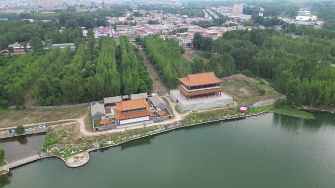 涿州永济公园4K航拍