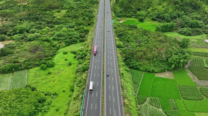 【正版素材】航拍高速公路0189