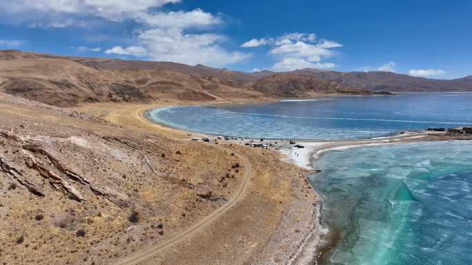 西藏山南浪卡子县羊湖羊卓雍措