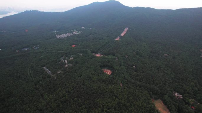 钟山风景名胜区航拍