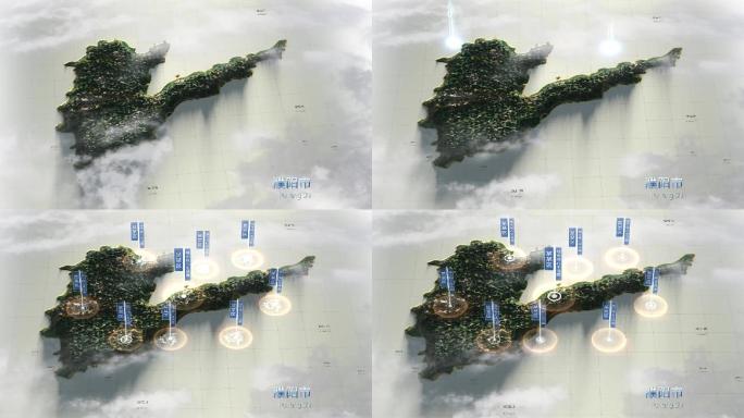 濮阳市 3D地形