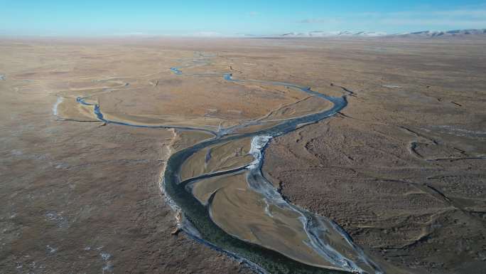 原创三江源国家公园黄河源头约古宗列曲河流