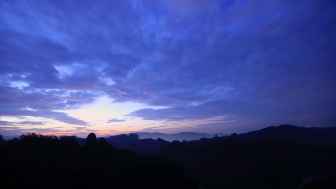 宣传片风光延时纪录片时间流逝夜晚到白天