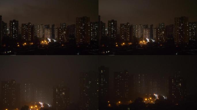 北京暴雨夜