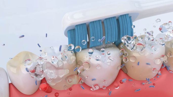 工程文件牙齿清洁 美白牙齿刷牙漱口水牙渍