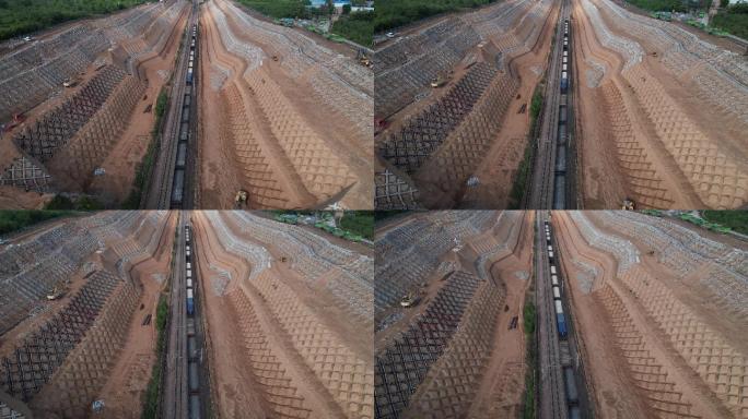 4k原创城市生态山区生态环境自然风光A