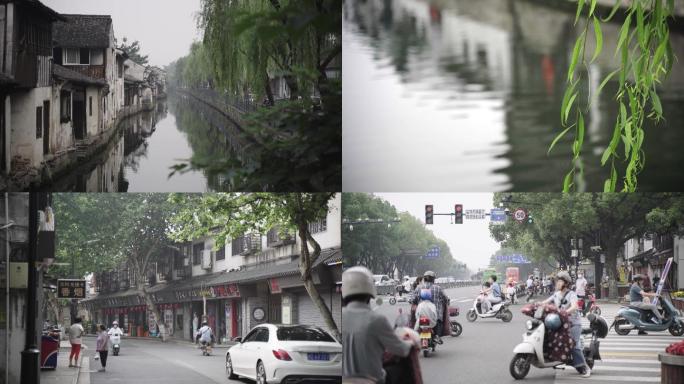 绍兴人文景观扫街风景