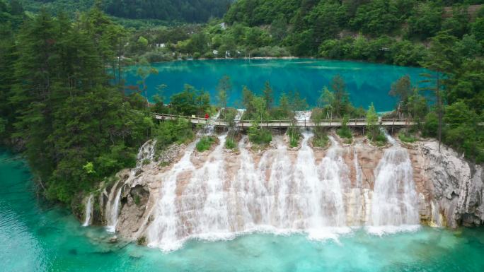 四川阿坝宣传片九寨沟景区航拍摄影