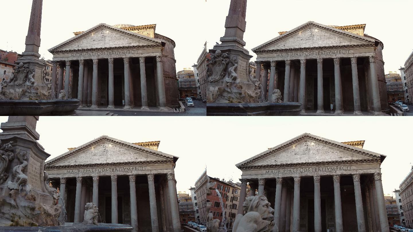 罗马万神殿喷泉古迹文明